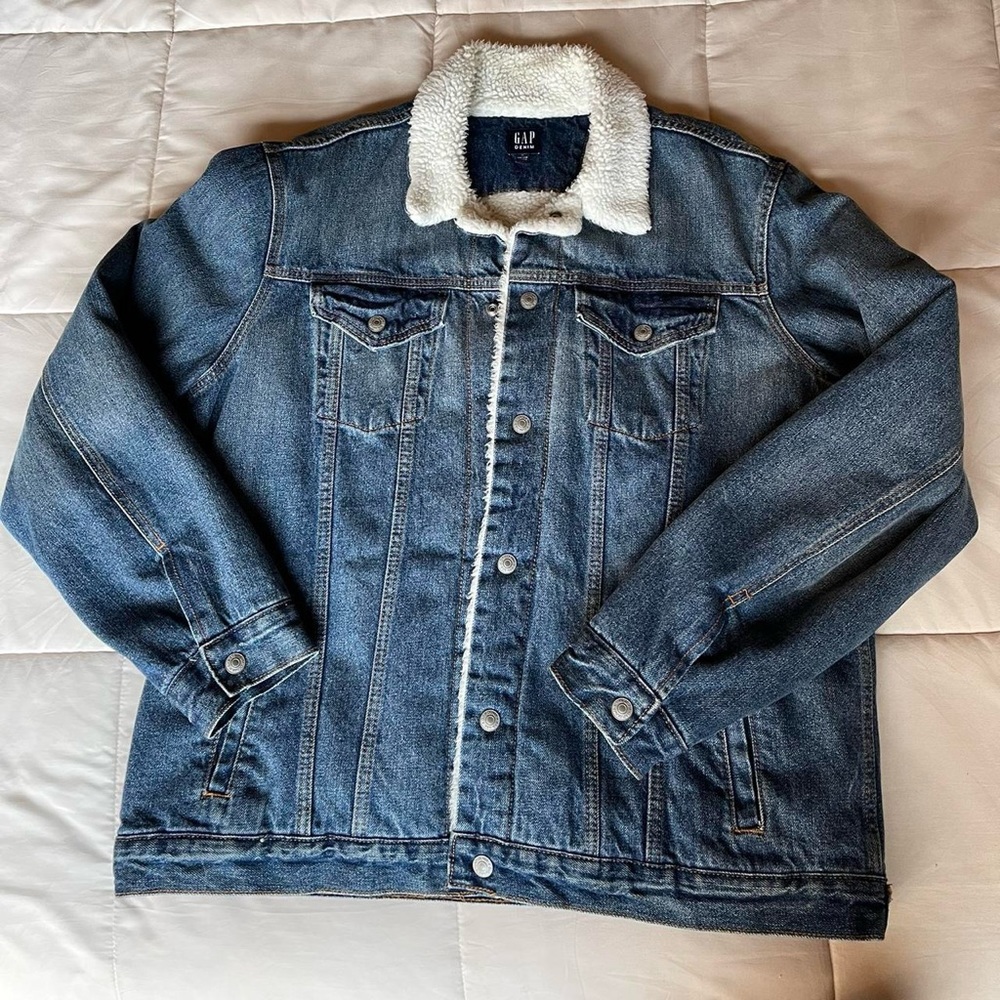GAP Sherpa Denim Jacket